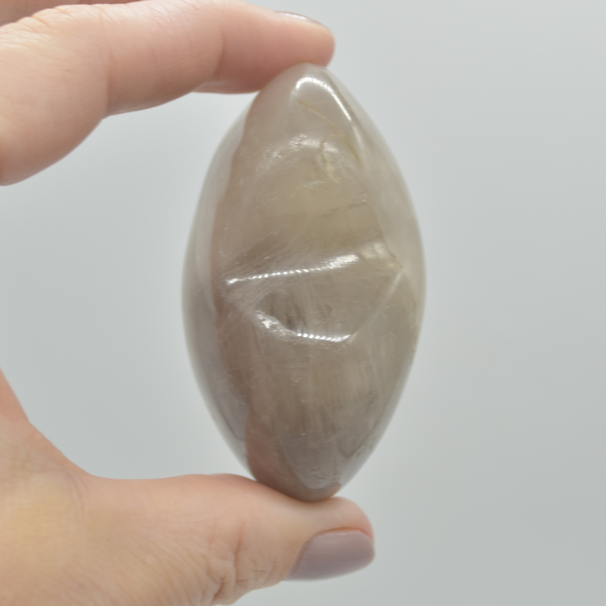 Blue Rose Quartz Crystal Puffy Heart - 5.5cm - 155 grams - #16 - Image 4