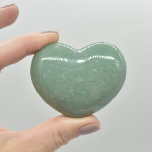 Green Aventurine Crystal Puffy Heart - 102 grams - #7