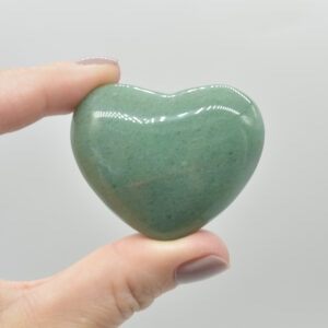 Green Aventurine Crystal Puffy Heart - 57 grams - #10