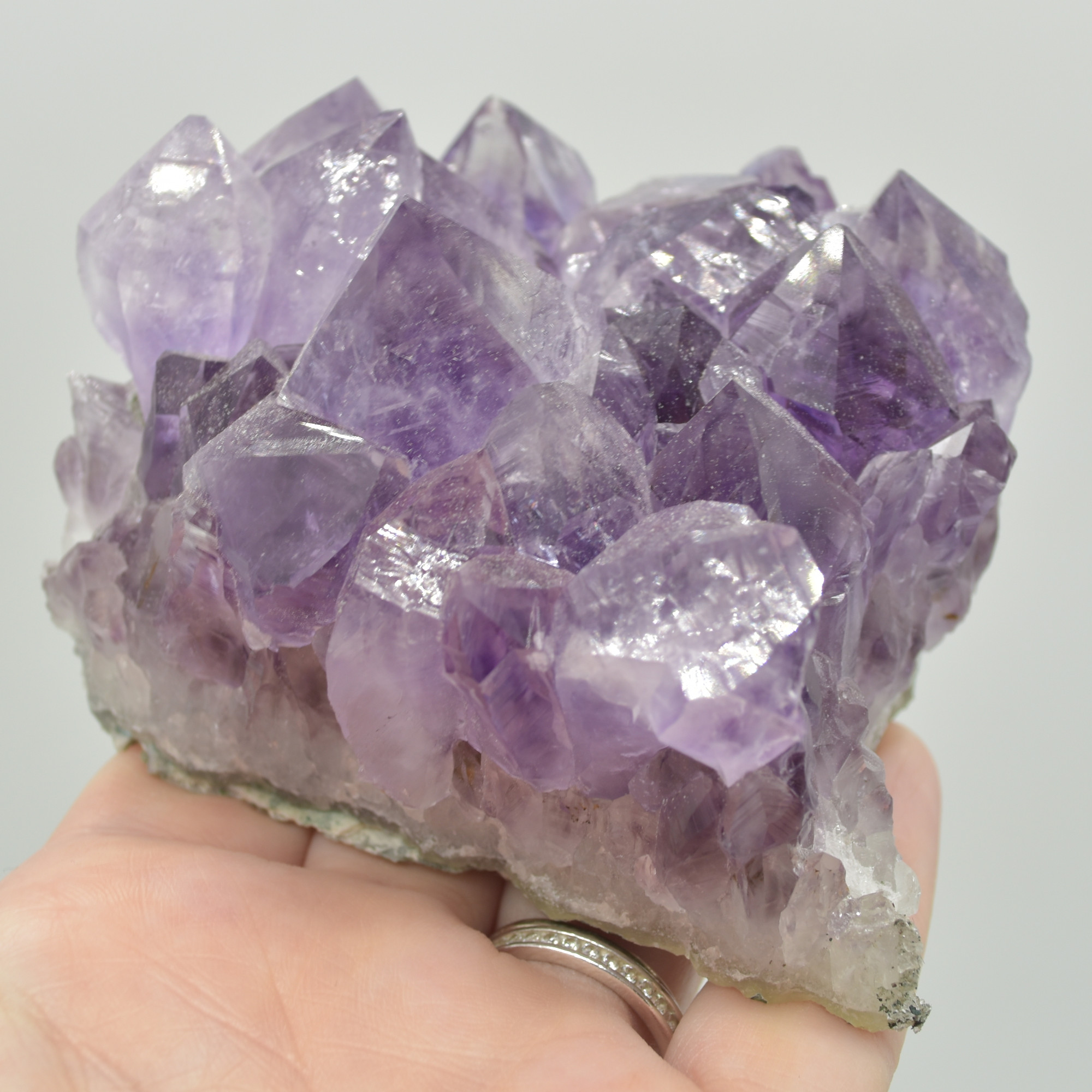Amethyst Raw Cluster - 416 grams #01 - Image 4