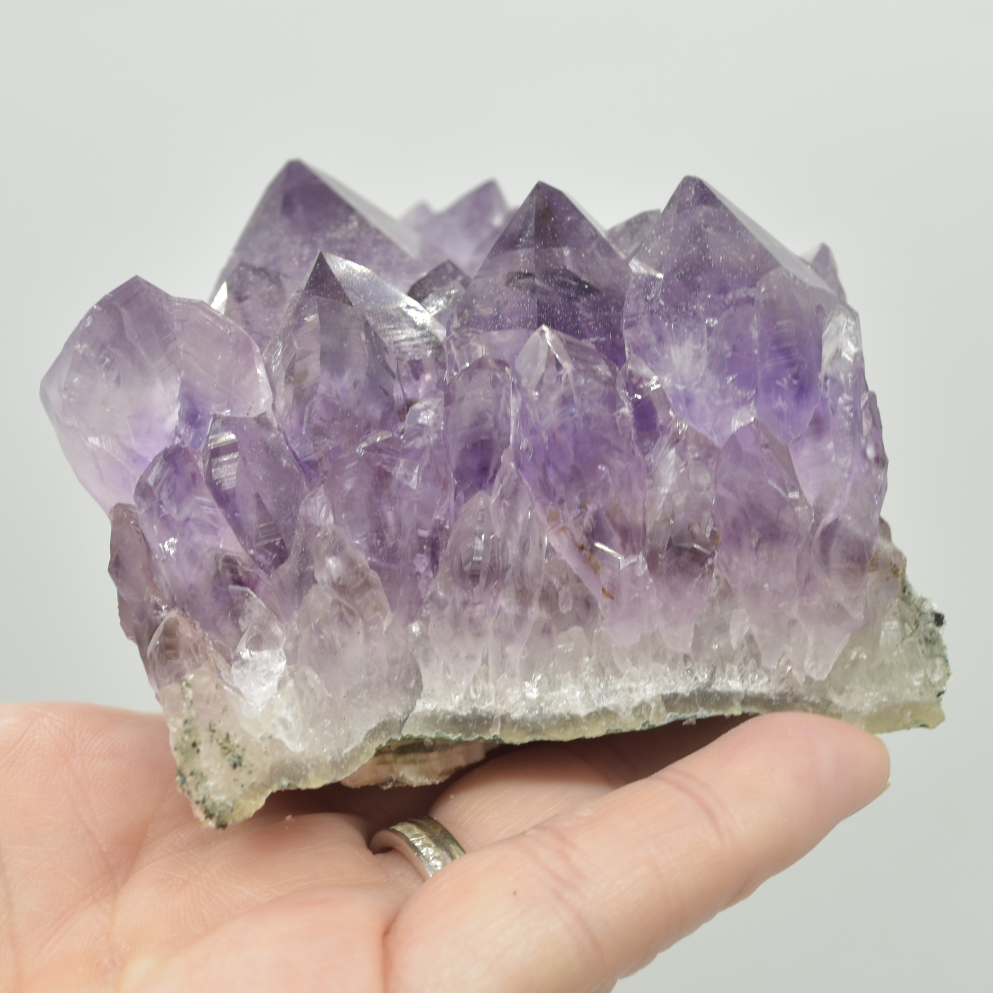 Amethyst Raw Cluster - 416 grams #01 - Image 5