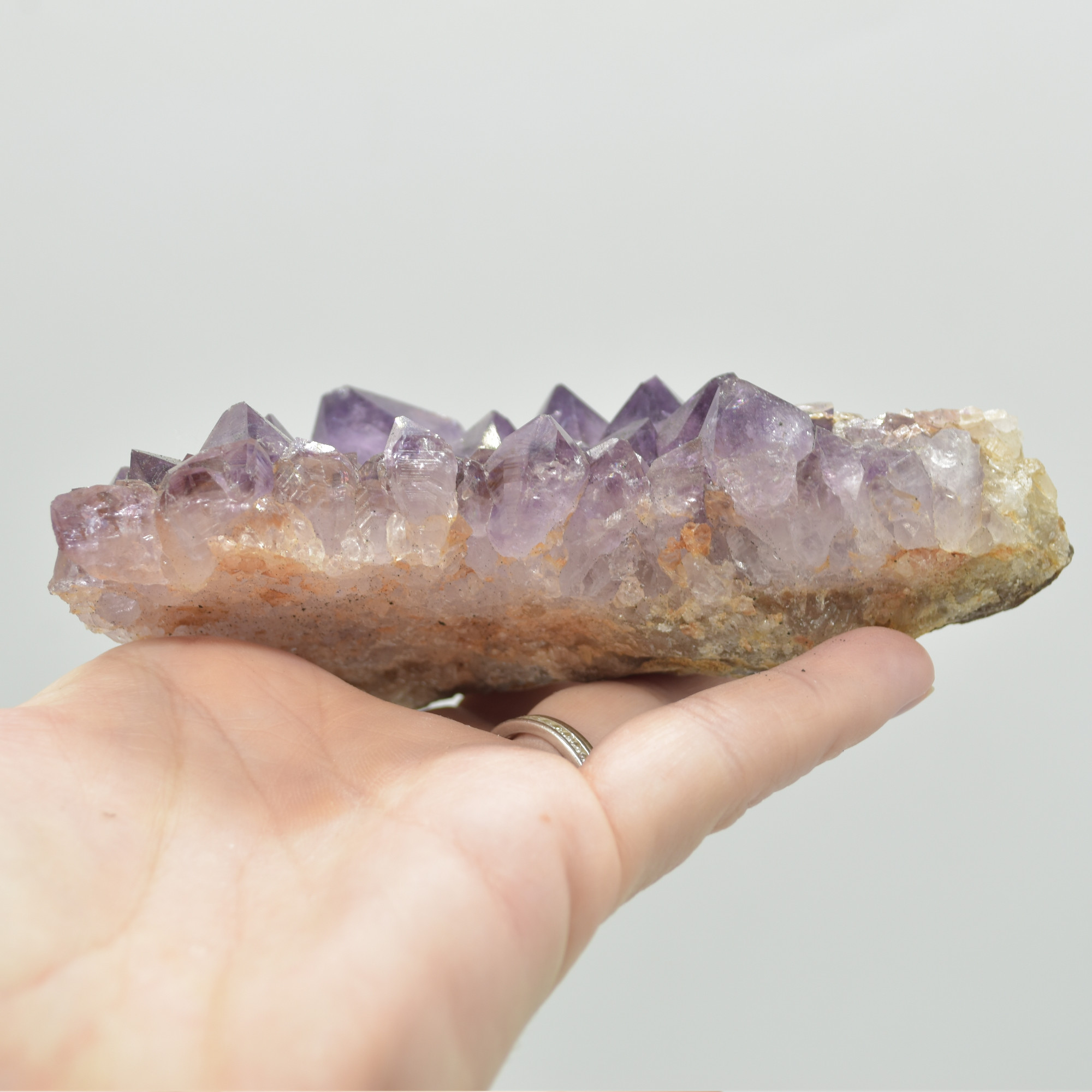 Amethyst Raw Cluster - 297 grams #05 - Image 5