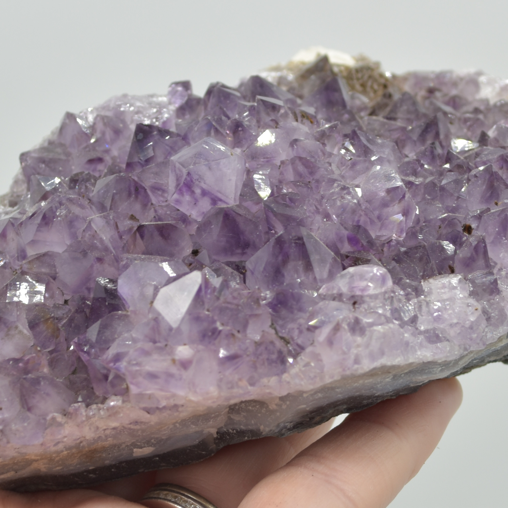 Amethyst Raw Cluster - 543 grams #07 - Image 8