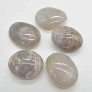 Blue Rose Quartz Crystal Freeform / Palmstone - 170 - 200 grams - 1 Count