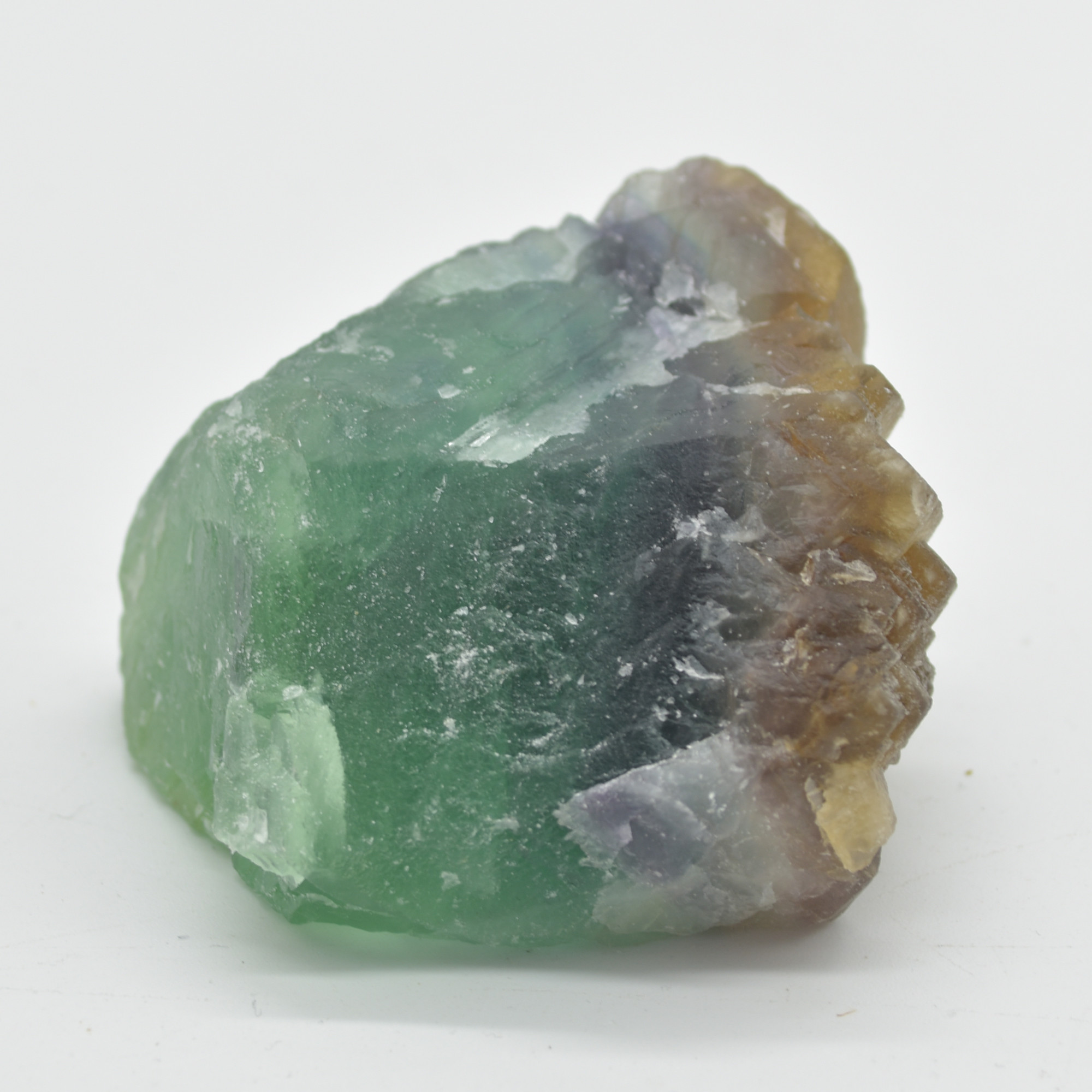 Raw Rainbow Fluorite Freeform - 305 grams #13 - Image 2