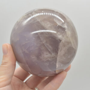 Blue Rose Quartz Crystal Sphere Ball - 8.5cm - 1056 grams #04