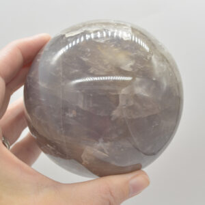 Blue Rose Quartz Crystal Sphere Ball - 8cm - 952 grams #05