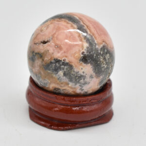 Rhodochrosite Crystal Sphere / Ball from Argentina - 2.5cm - 43 grams #04