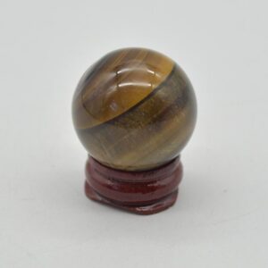 Tiger Eye Crystal Sphere Ball - 42 grams - 3cm - #01
