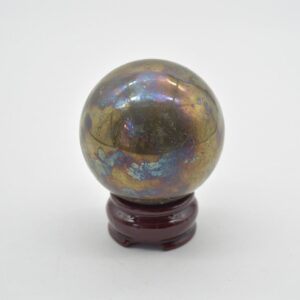 Pyrite Crystal Sphere Ball - 722 grams - 6cm