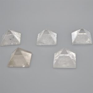 Clear Quartz Crystal Pyramid - 5cm x 4.5cm - 100 - 150 grams