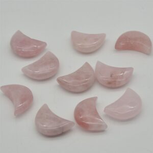 Rose Quartz Moon - 3cm