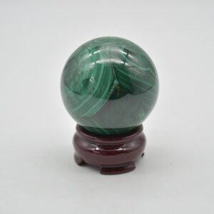 Malachite Crystal Sphere Ball - 381 grams -  5.5cm