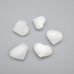 Selenite Heart - 3cm - 4cm - 20 grams