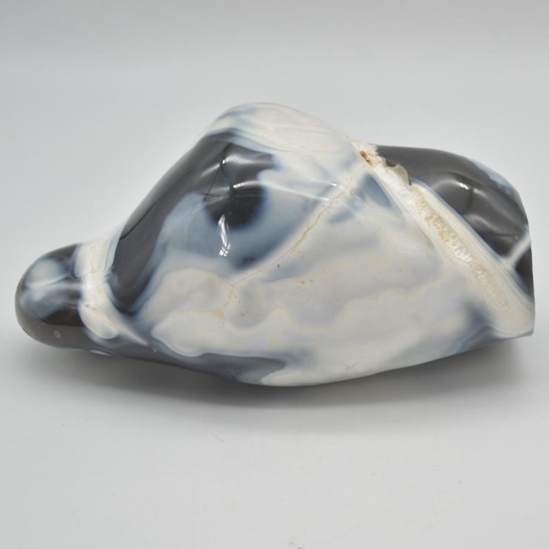 Orca Agate Crystal Freeform - 17cm x 11cm x 8cm - 2033 grams - #02 - Image 5