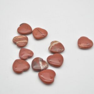 Red Jasper Heart - 2cm - 3.5 grams
