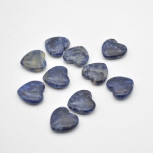 Sodalite Heart - 2cm - 3.5 grams