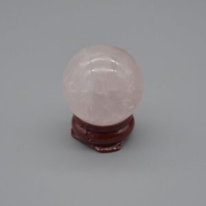 Madagascar Rose Quartz Crystal Sphere Ball - 43 grams - 3cm - #04