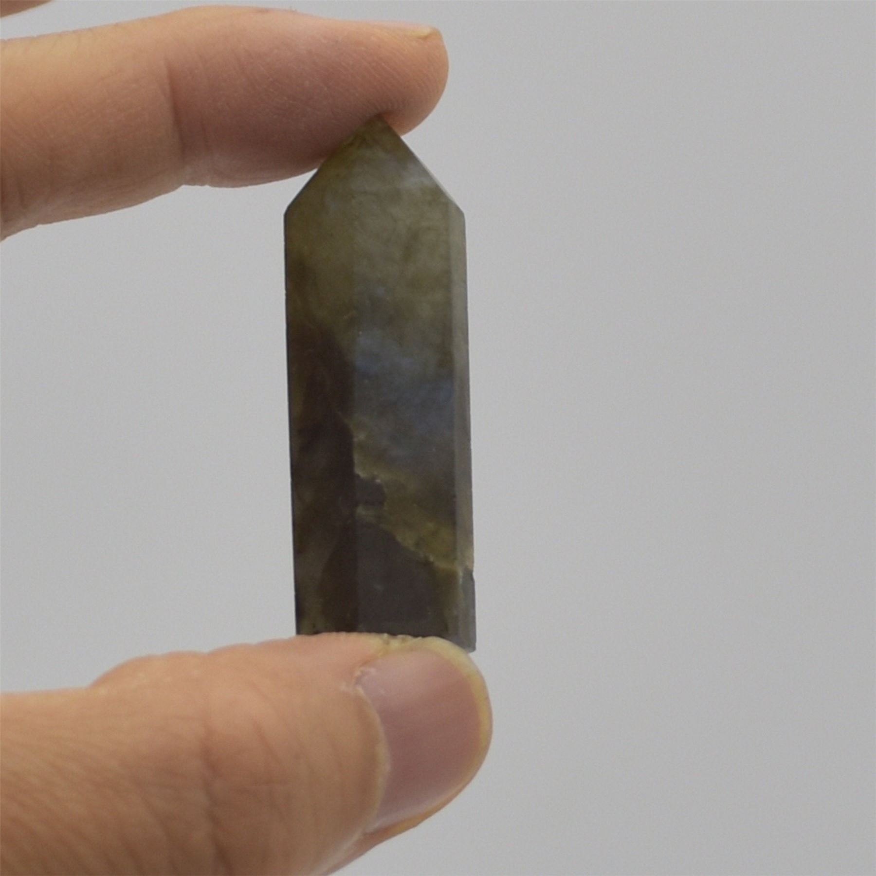 Labradorite Crystal Point Tower Wand - Various sizes - Image 2