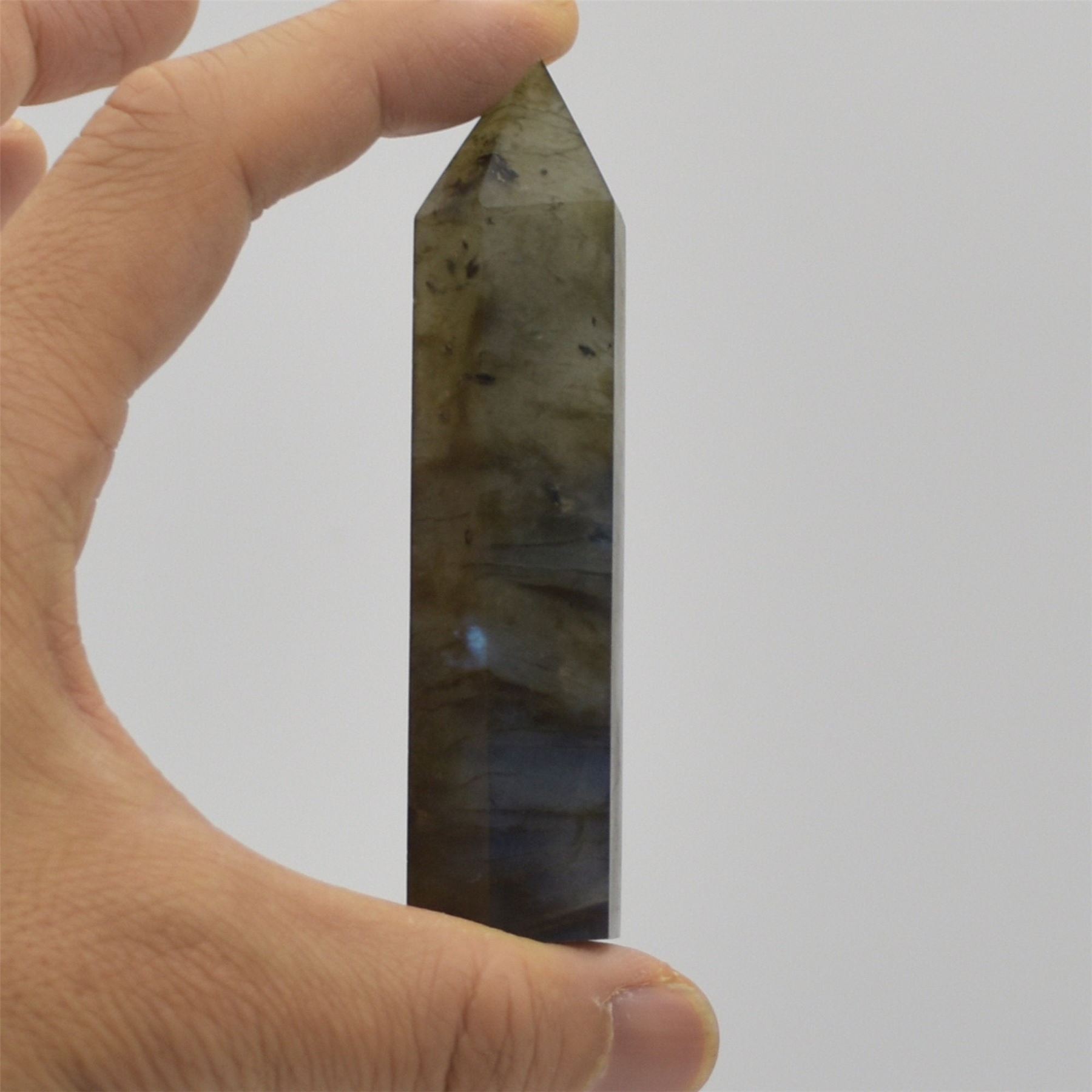 Labradorite Crystal Point Tower Wand - Various sizes - Image 5