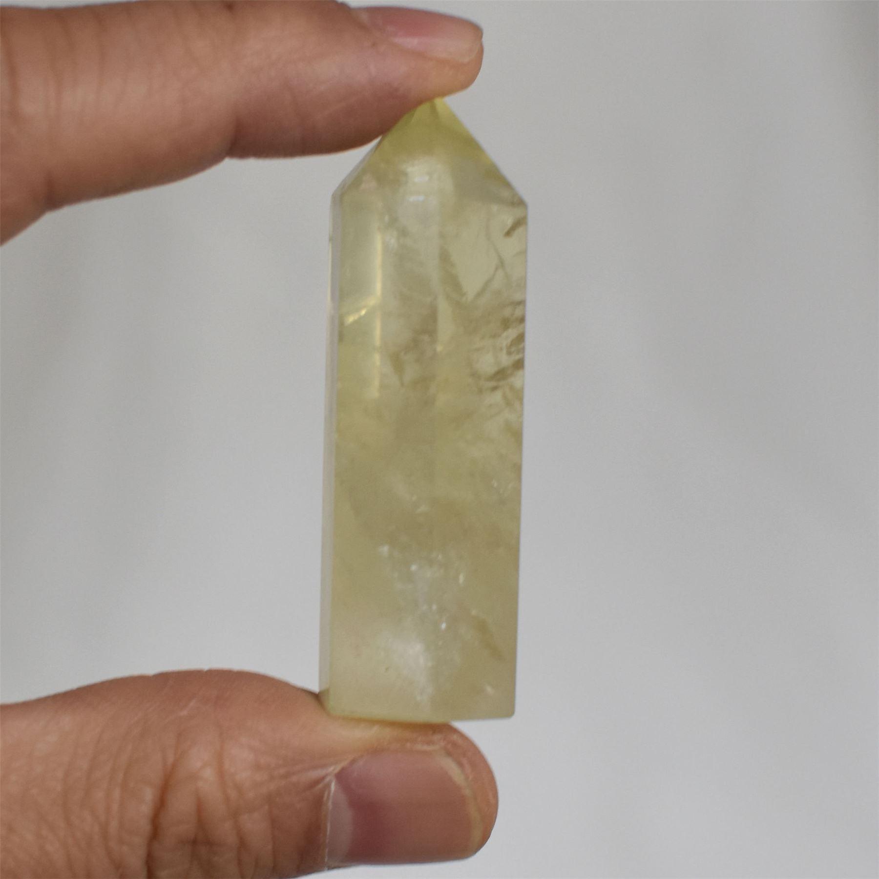 Yellow Quartz Point Tower Wand - Various sizes - Image 2