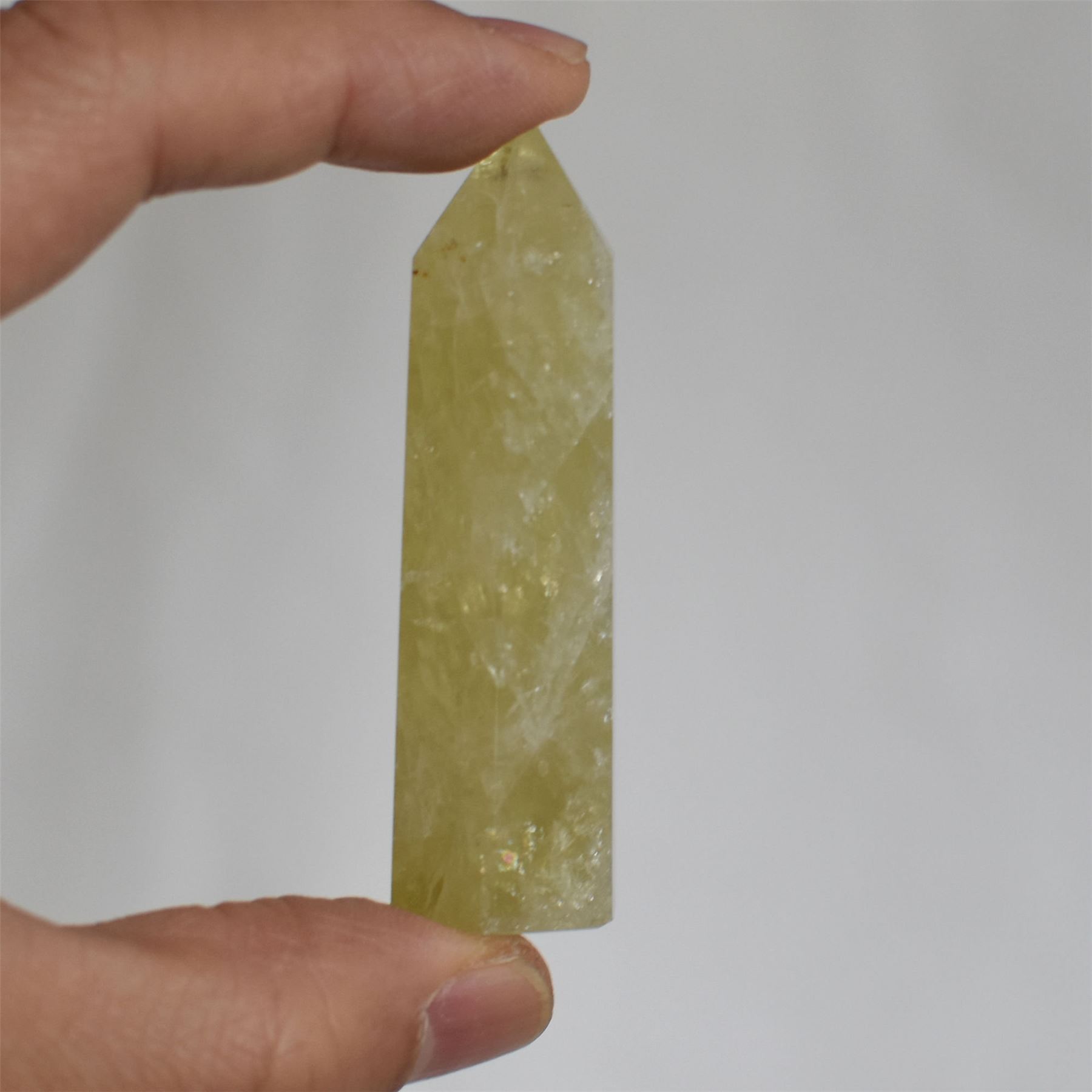 Yellow Quartz Point Tower Wand - Various sizes - Image 3