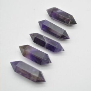 Uruguay Amethyst Double Terminated Crystal Point Tower Wand - 5cm - 5.5cm