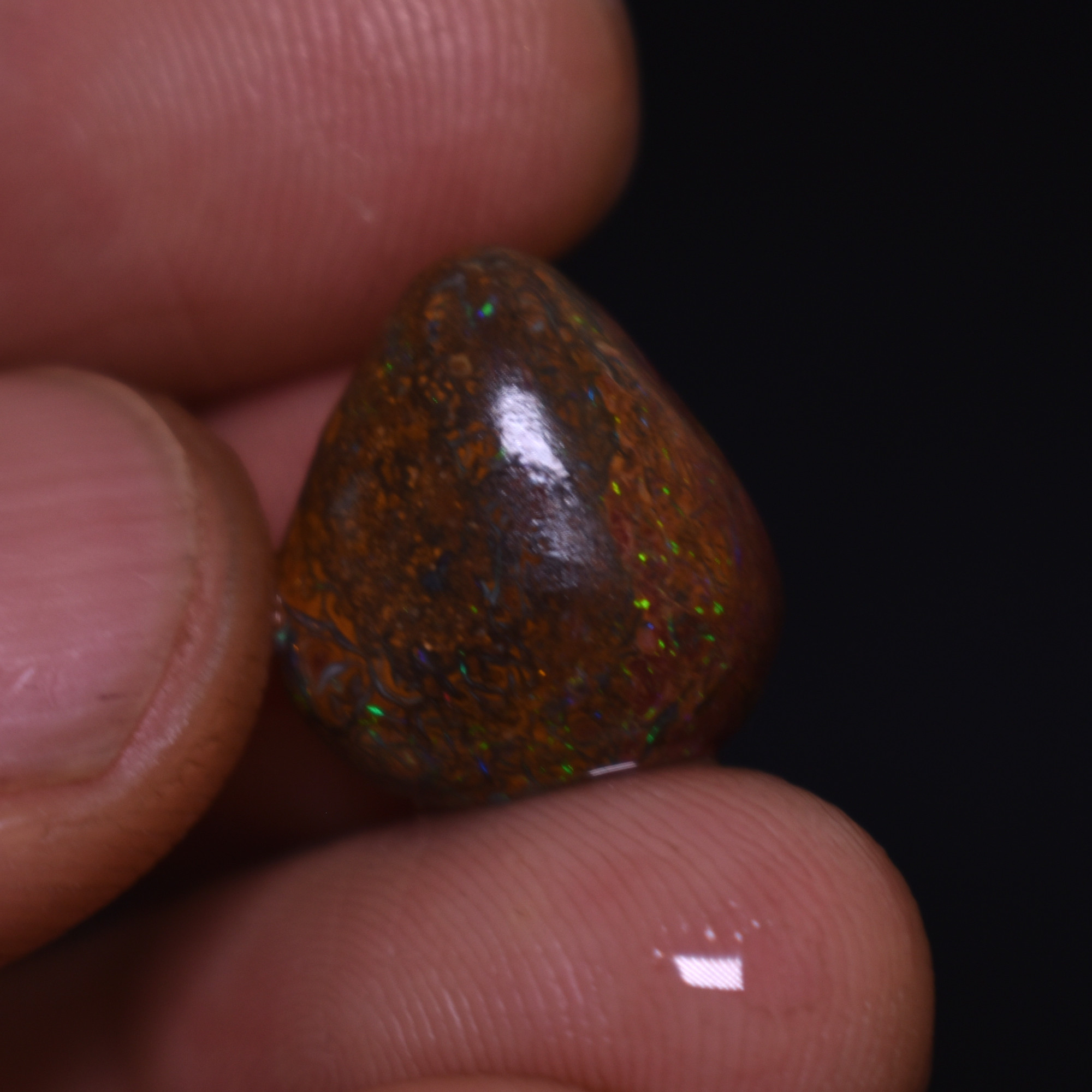 Australian Rough Boulder Opal, Raw Matrix Specimen - 10ct weight #10 - Image 2