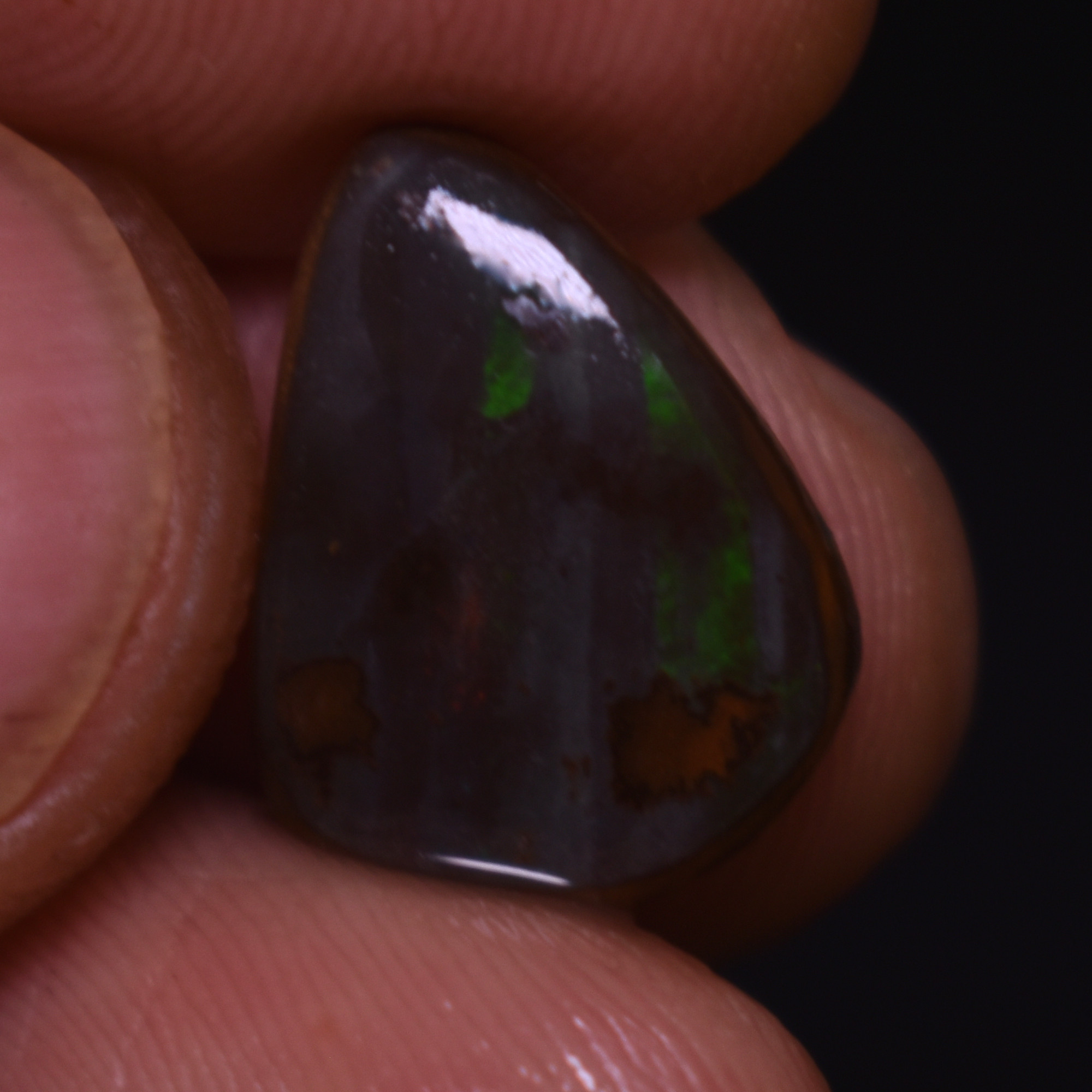Australian Rough Boulder Opal, Raw Matrix Specimen - 5.8ct weight #16