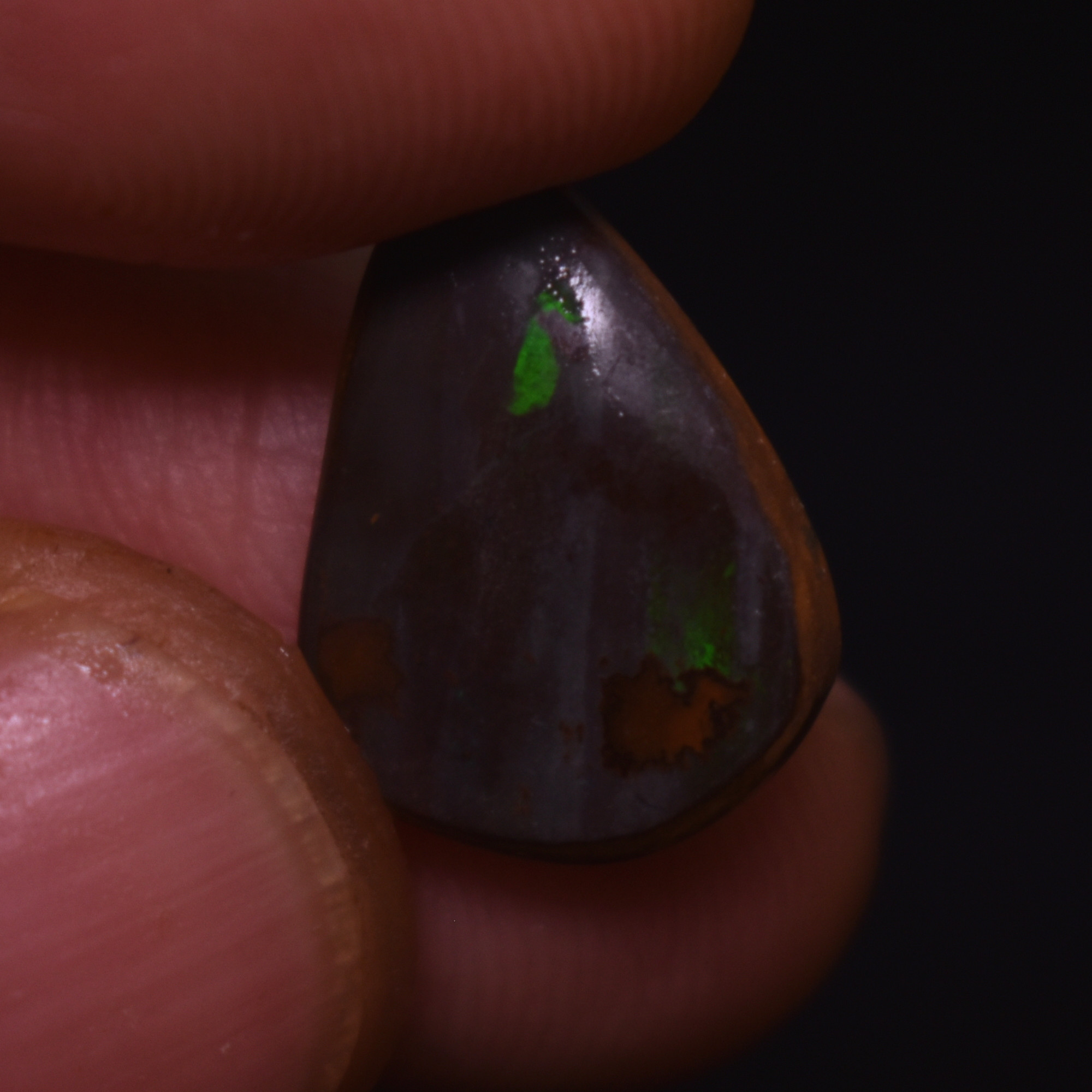Australian Rough Boulder Opal, Raw Matrix Specimen - 5.8ct weight #16 - Image 2