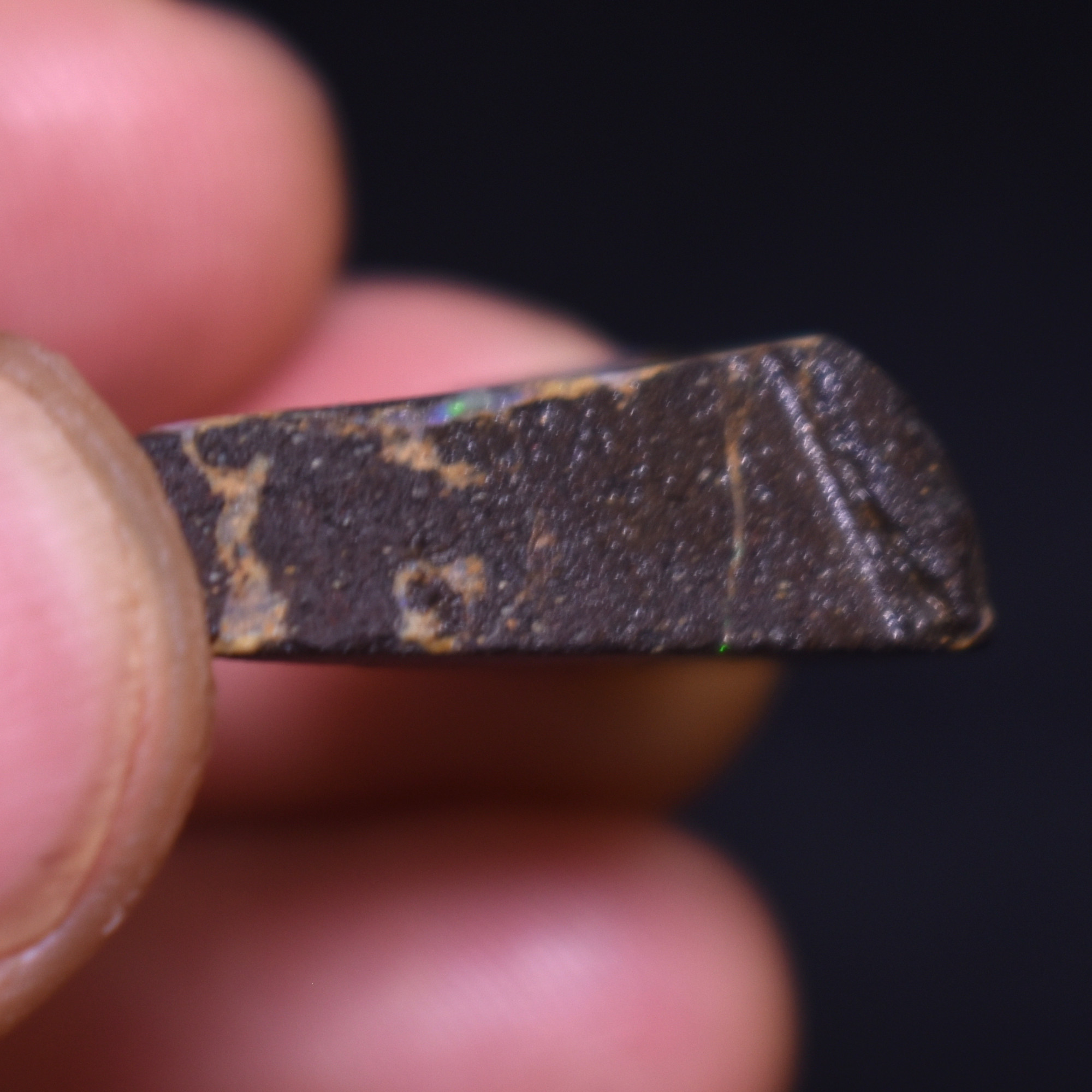 Australian Rough Boulder Opal, Raw Matrix Specimen - 20ct weight #18 - Image 4