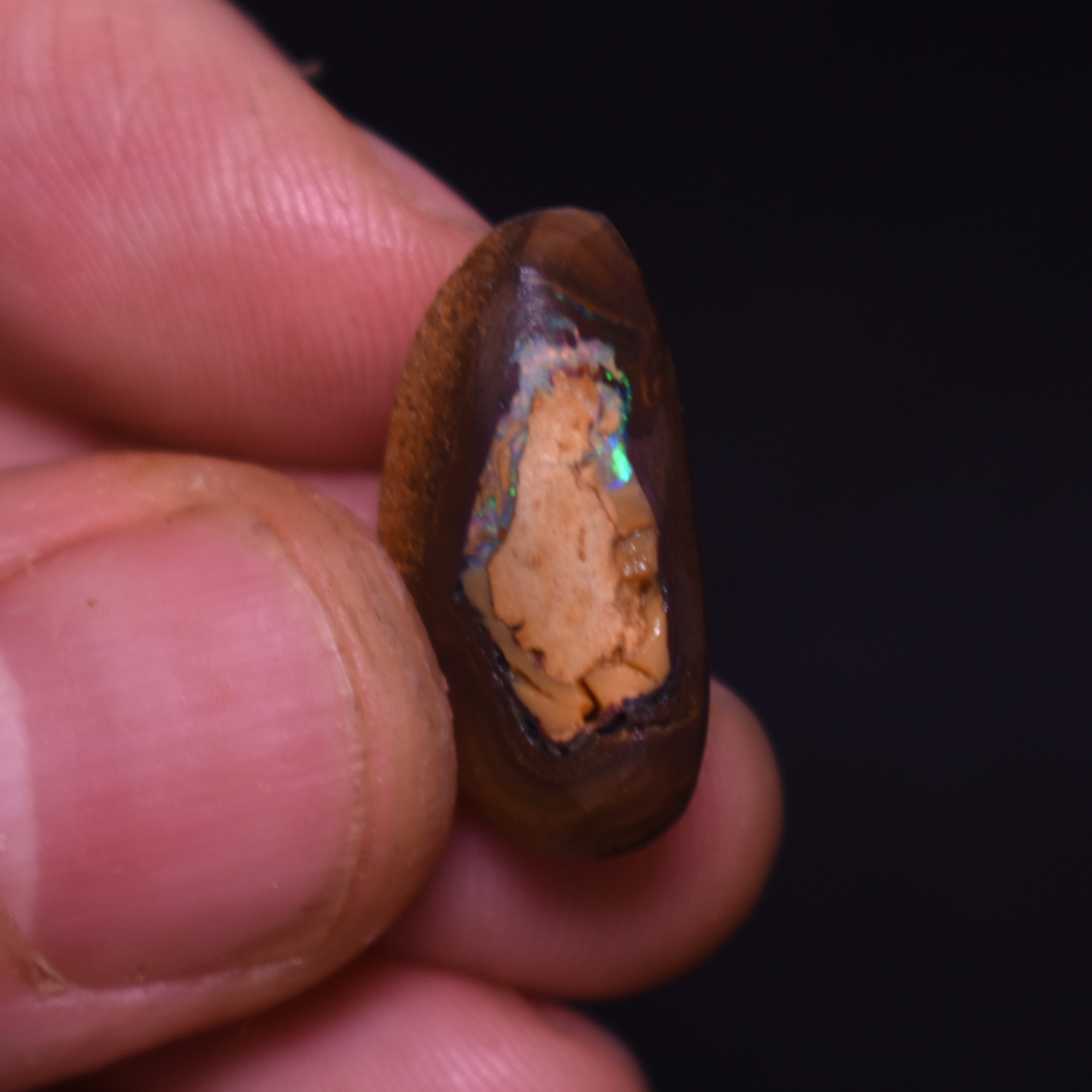 Australian Rough Boulder Opal, Raw Matrix Specimen - 13.9ct weight #20 - Image 5