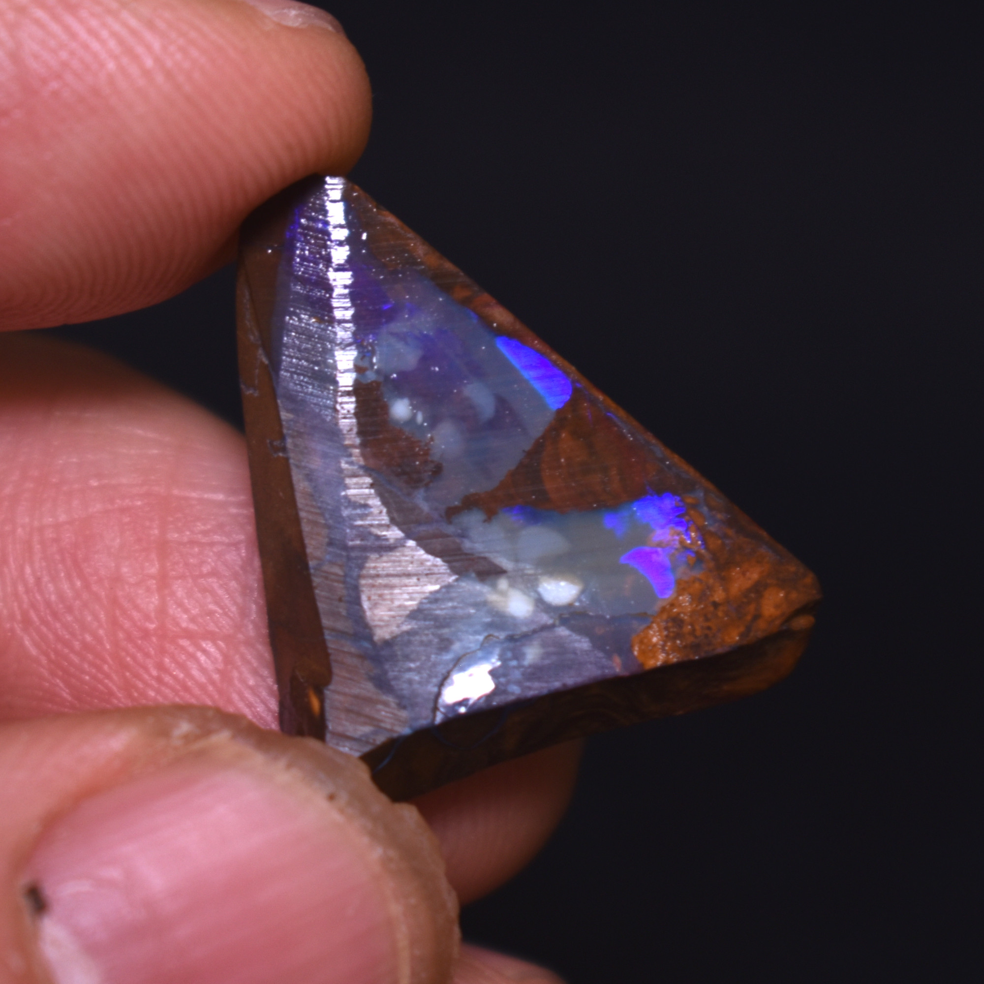Australian Rough Boulder Opal, Raw Matrix Specimen - 17.8ct weight #31 - Image 2