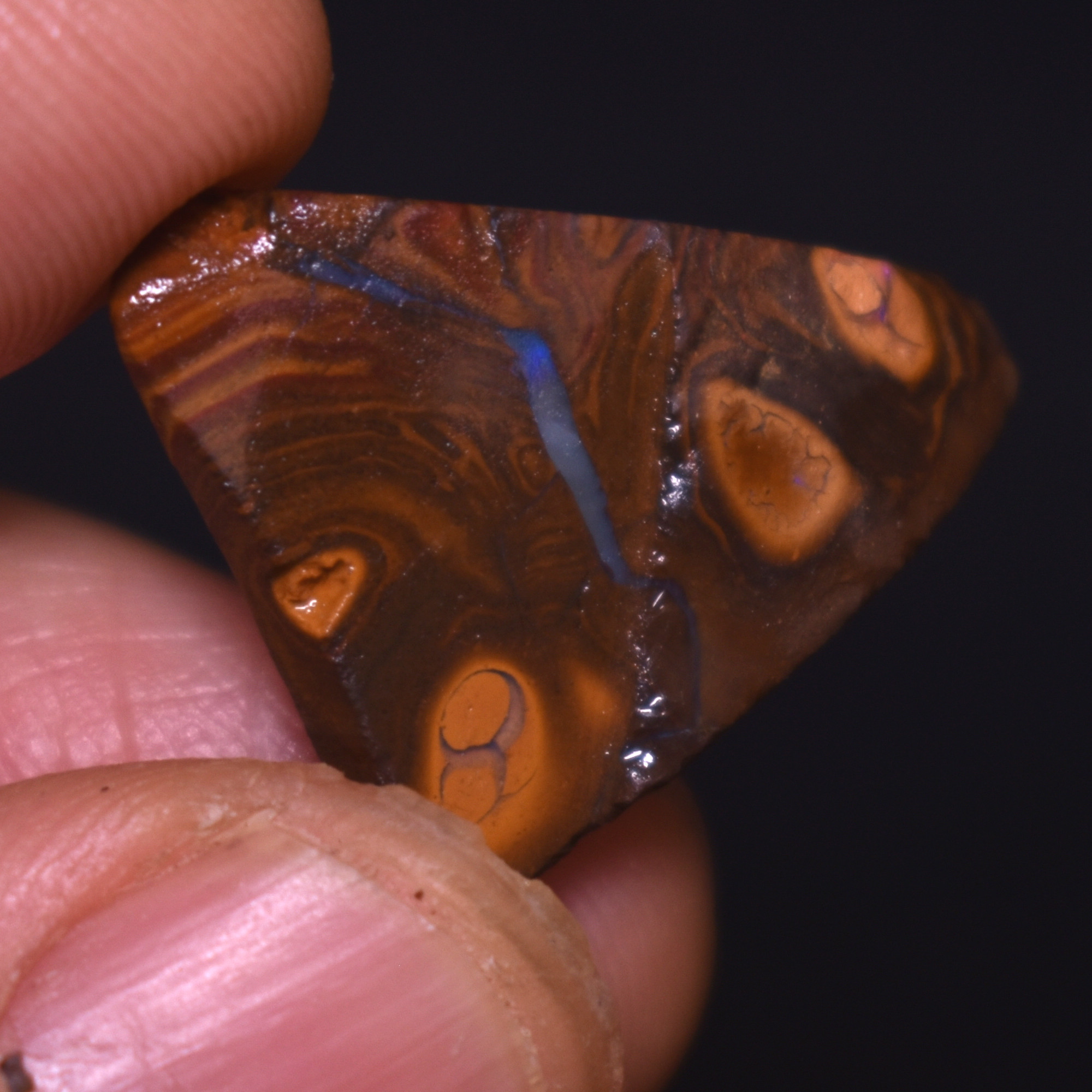Australian Rough Boulder Opal, Raw Matrix Specimen - 17.8ct weight #31 - Image 4