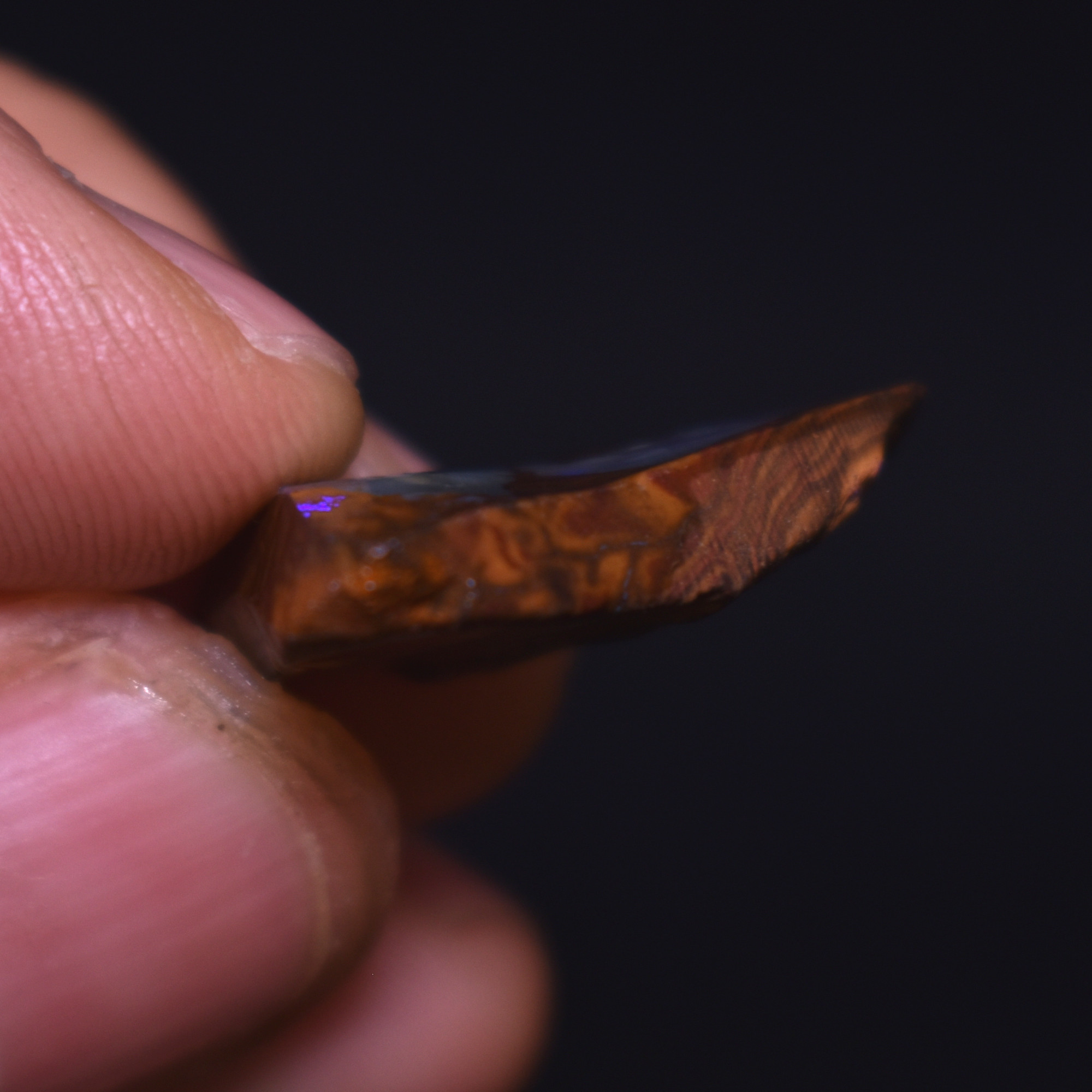 Australian Rough Boulder Opal, Raw Matrix Specimen - 17.8ct weight #31 - Image 5