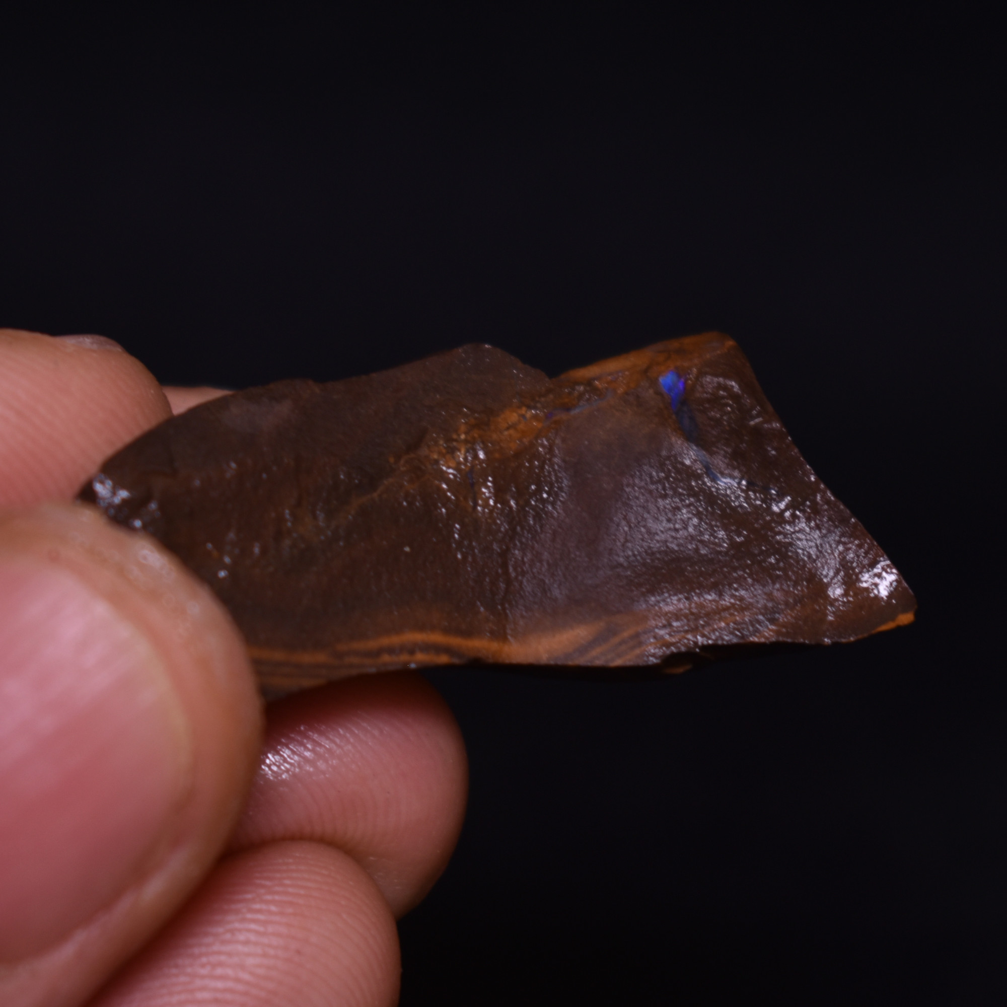 Australian Rough Boulder Opal, Raw Matrix Specimen - 53ct weight #37 - Image 2