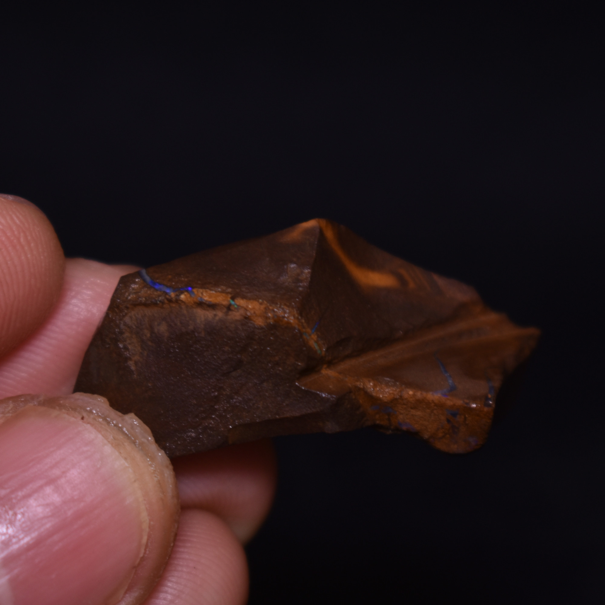 Australian Rough Boulder Opal, Raw Matrix Specimen - 53ct weight #37 - Image 3