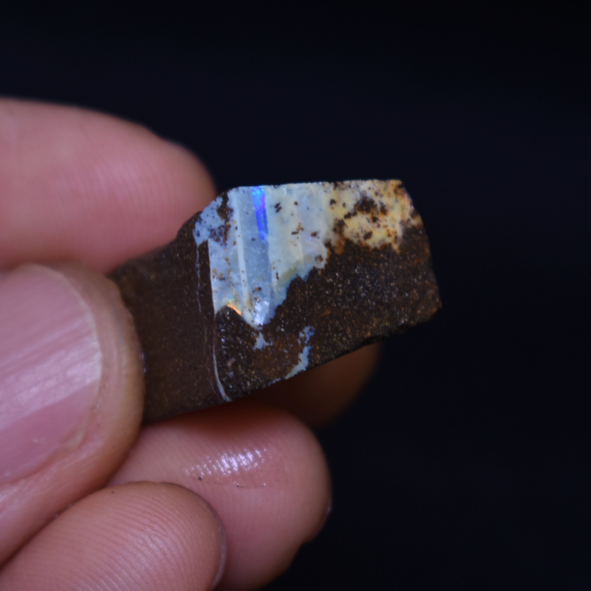 Australian Rough Boulder Opal, Raw Matrix Specimen – 36ct weight #48 - Image 2