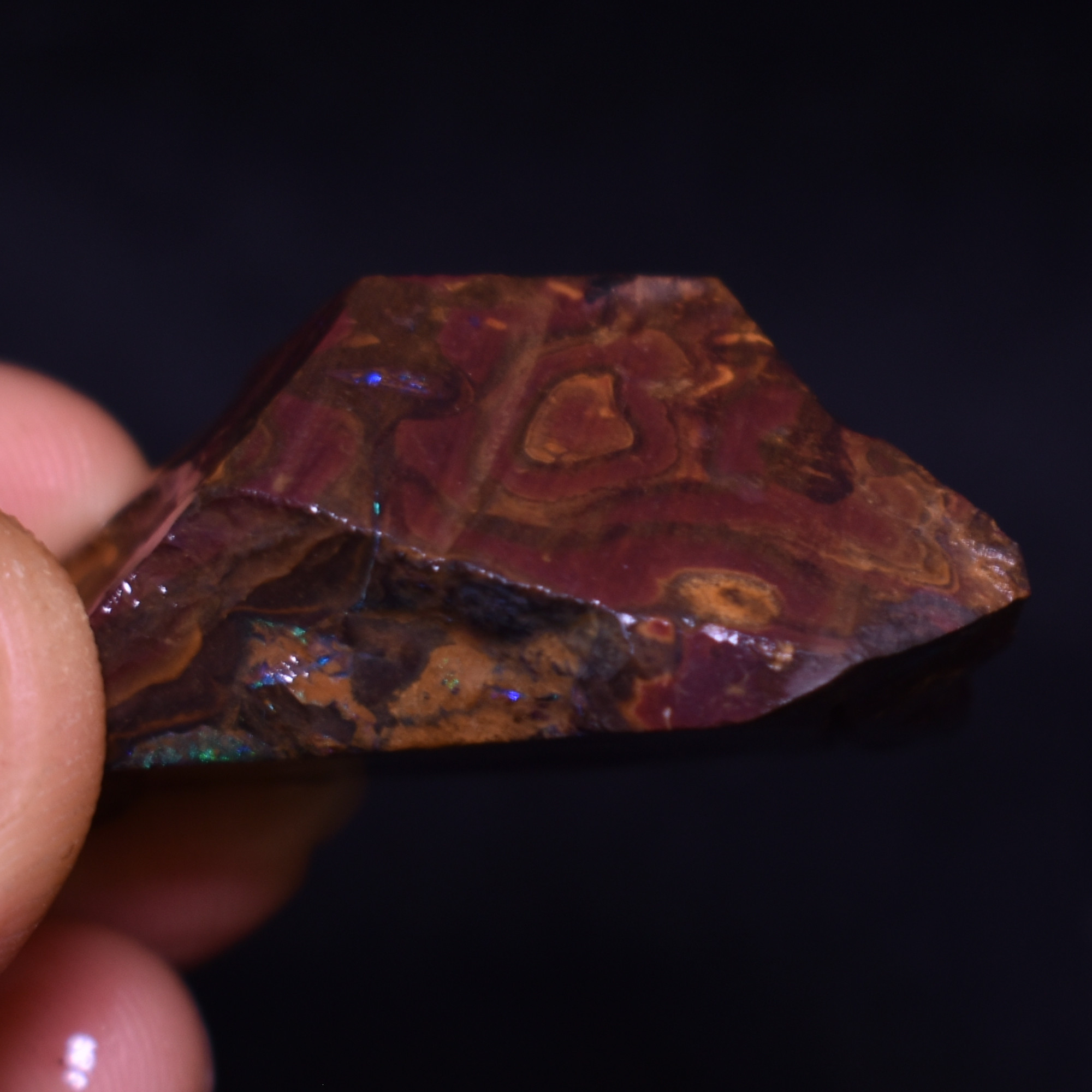 Australian Rough Boulder Opal, Raw Matrix Specimen – 152ct weight #68 - Image 2