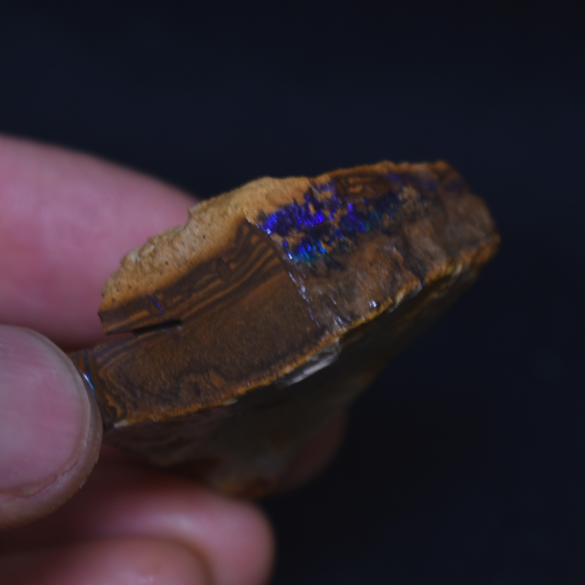 Australian Rough Boulder Opal, Raw Matrix Specimen – 141ct weight #70 - Image 4