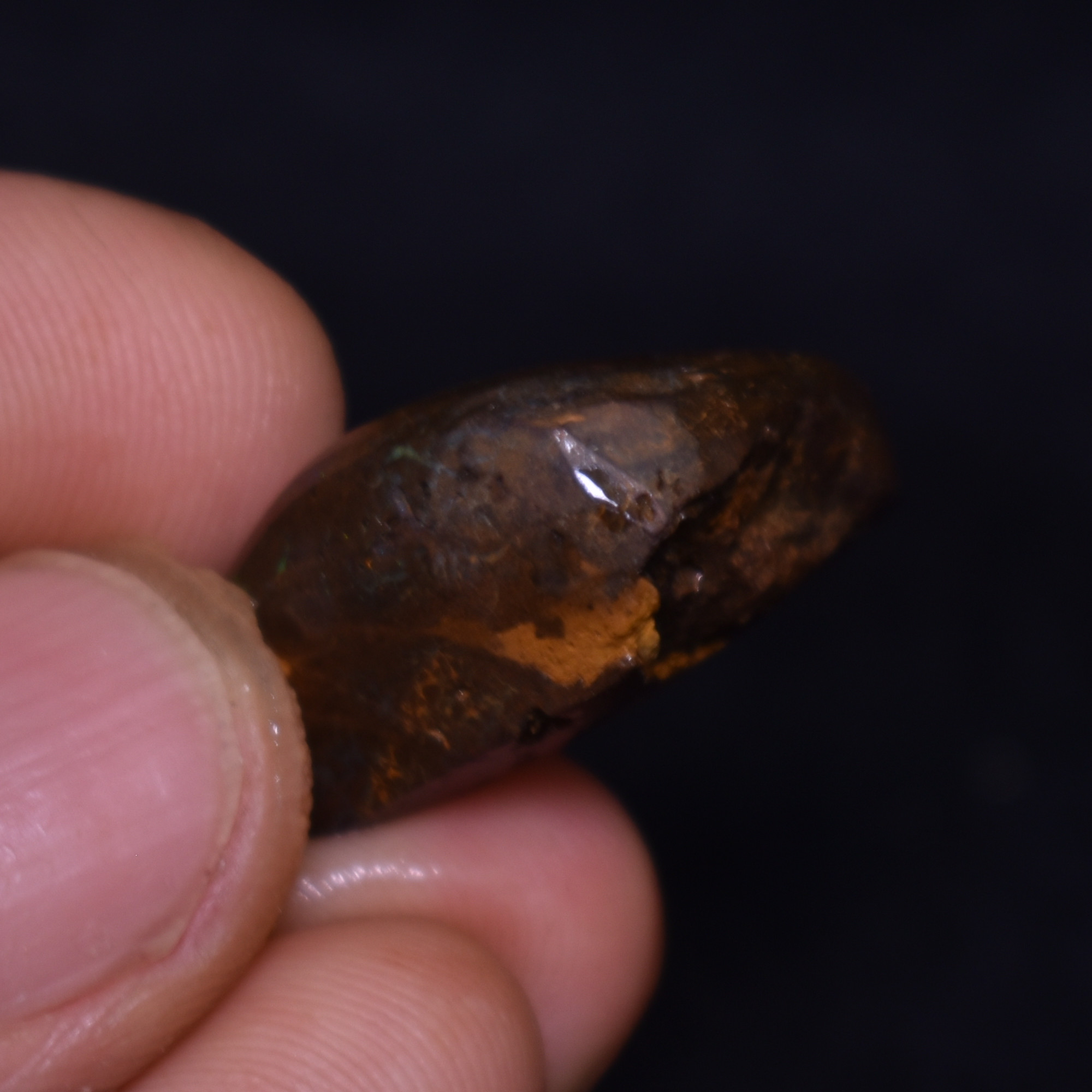 Australian Rough Boulder Opal, Raw Matrix Specimen – 42ct weight #78 - Image 5