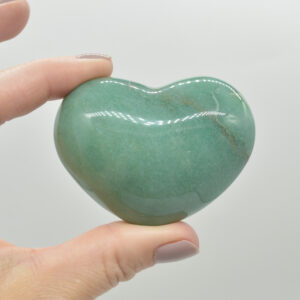 Green Aventurine Crystal Puffy Heart - 132 grams - #4