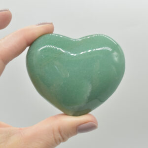 Green Aventurine Crystal Puffy Heart - 153 grams - #2