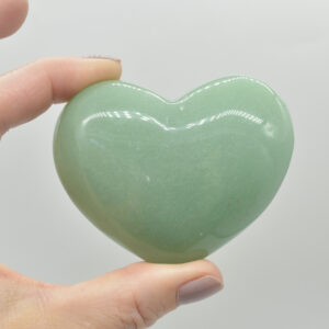 Green Aventurine Crystal Puffy Heart - 170 grams - #1