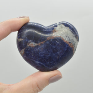 Sodalite Crystal Puffy Heart - 111 grams - #8