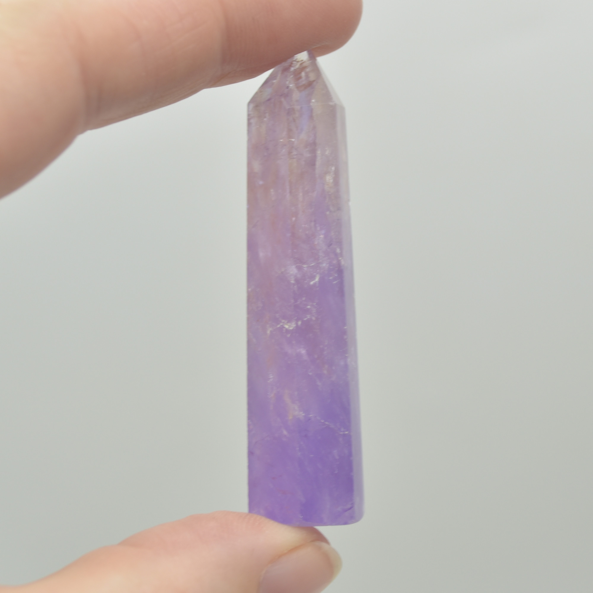 Brazil Amethyst Quartz Crystal Point, Tower, Wand - 1 Count - choose from 4 sizes - Image 6