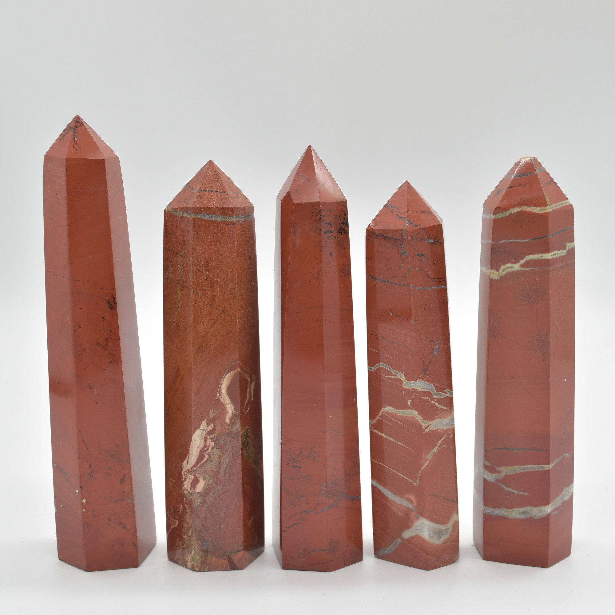 Red Jasper Crystal Point / Tower / Wand - 1 Count - 5 Sizes - Image 14