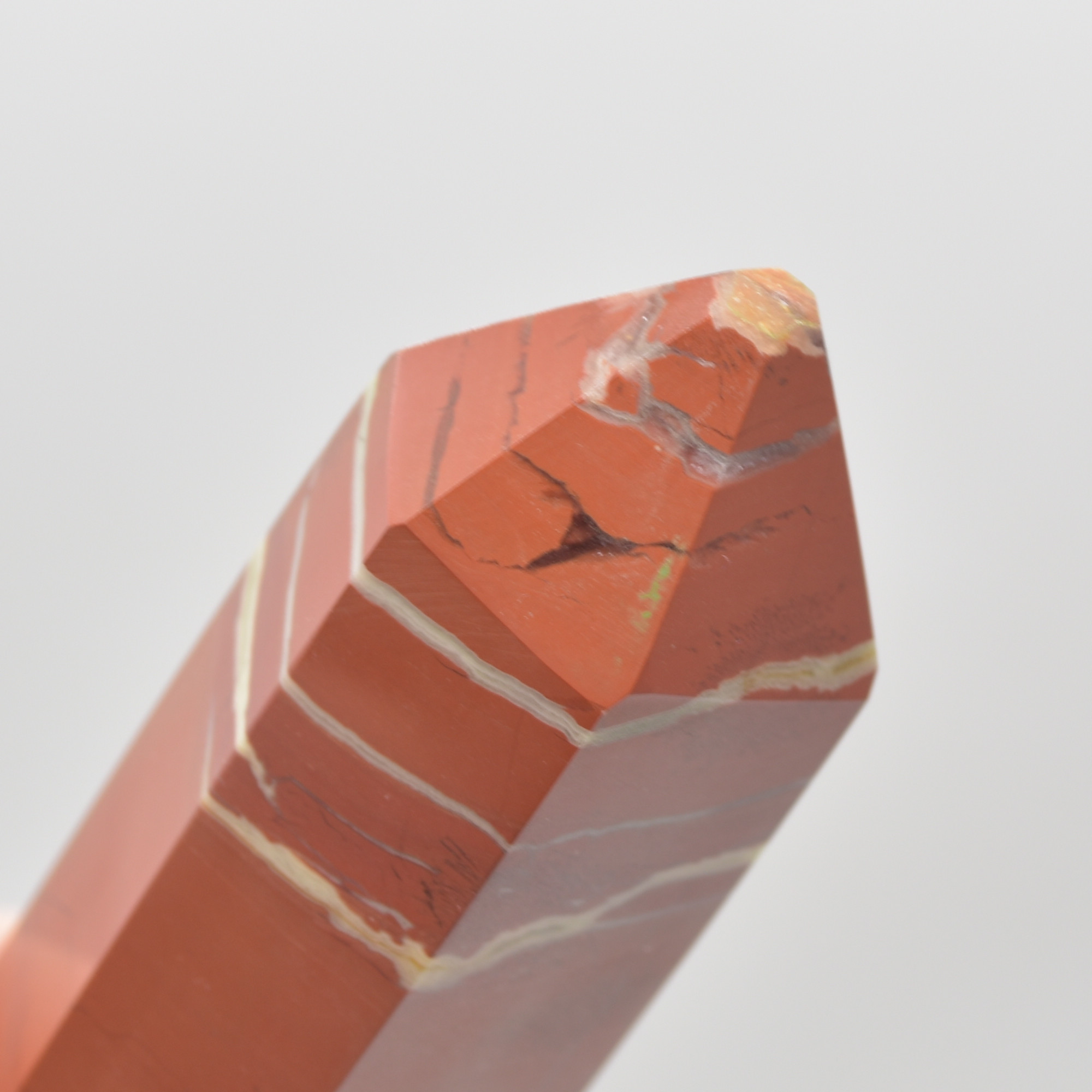 Red Jasper Crystal Point / Tower / Wand - 1 Count - 5 Sizes - Image 17