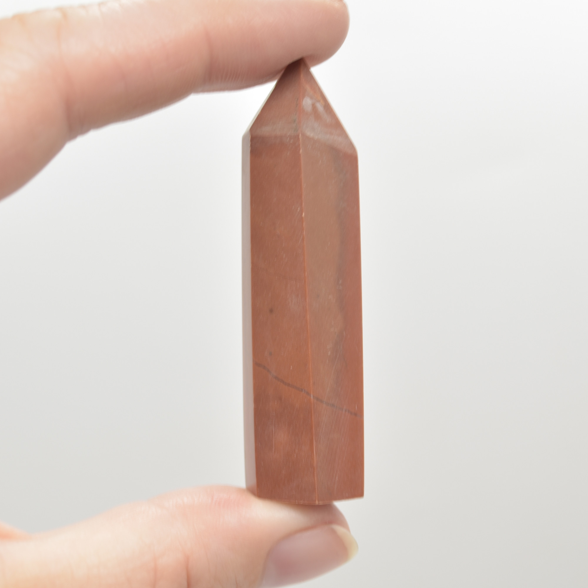 Red Jasper Crystal Point / Tower / Wand - 1 Count - 5 Sizes - Image 3