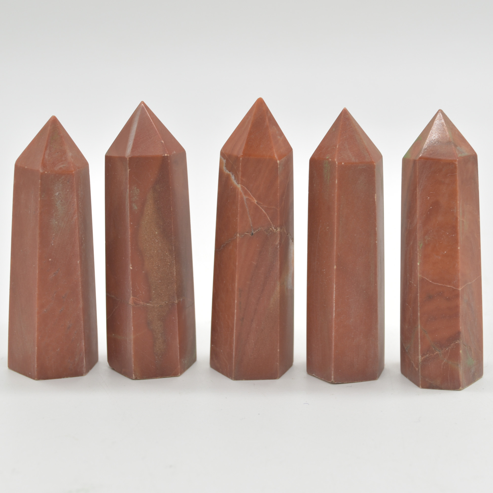 Red Jasper Crystal Point / Tower / Wand - 1 Count - 5 Sizes - Image 5